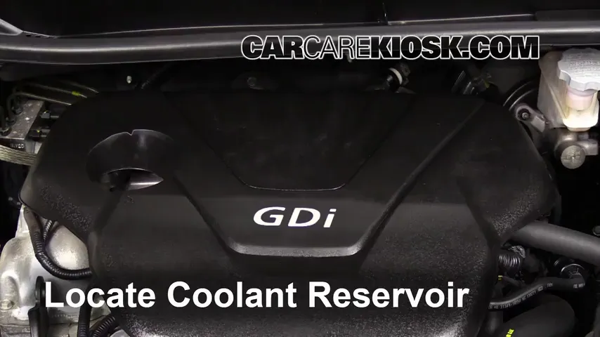 2013 Kia Rio LX 1.6L 4 Cyl. Sedan Coolant (Antifreeze)